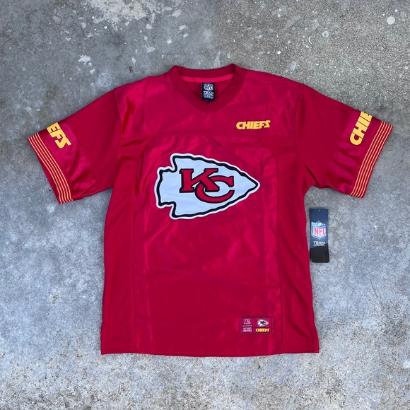 Kanas City Chiefs Red Jersey AFC NFL Team Apparel Patrick Mahomes Travis Kelce - Picture 1 of 8